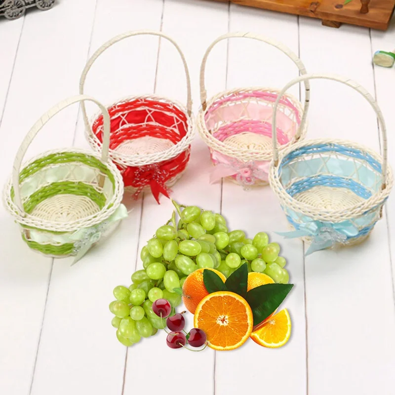 Plastic Weaving Storage Basket Simulate Fruit Rattan Storage Box For Cosmetics Tea Picnic Basket Organizer Handiwork Basket
Plastic Weaving Storage Basket Simulate Fruit Rattan Storage Box For Cosmetics Tea Picnic Basket Organizer Handiwork Basket