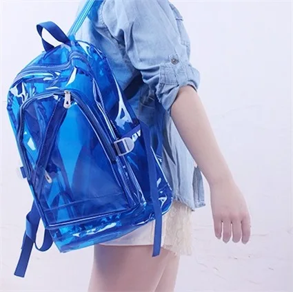 Designer Waterproof Wear-resistant School Bag Transparent Backpack Multifunctional Environmentally for Girl Campus Shoulder Bags
Designer Waterproof Wear-resistant School Bag Transparent Backpack Multifunctional Environmentally for Girl Campus Shoulder Bags
