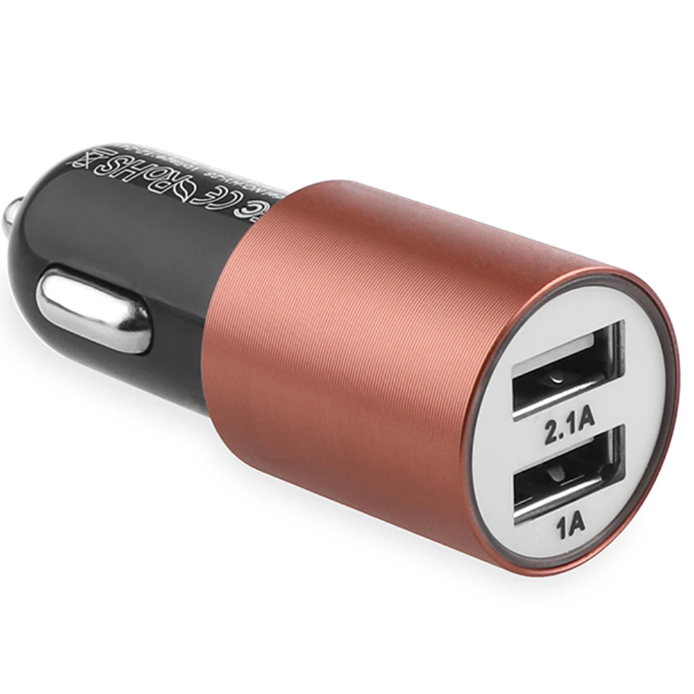5V 3.1A Car Charger USB Adapter Aluminun 2 USB Intelligent Quick Charging for Mobile Tablet Charging for HYUNDAI BMW VW Ford KIA
5V 3.1A Car Charger USB Adapter Aluminun 2 USB Intelligent Quick Charging for Mobile Tablet Charging for HYUNDAI BMW VW Ford KIA