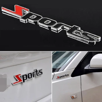 3D Car Stickers SPORT Logo Emblem Car Styling Sticker Metal Brushed Body Badge For Ford Focus 2 BMW E46 Car Stickers and Decals
3D Car Stickers SPORT Logo Emblem Car Styling Sticker Metal Brushed Body Badge For Ford Focus 2 BMW E46 Car Stickers and Decals