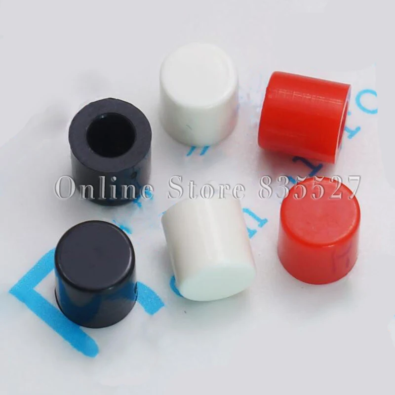 100pcs/lot A56 button hat three 3 colors suitable for 6X6 series 6*6 touch switch cap micro 6 * 6 MM
100pcs/lot A56 button hat three 3 colors suitable for 6X6 series 6*6 touch switch cap micro 6 * 6 MM