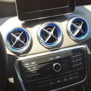 Dewtreetali Car styling Air Condition Air Vent Outlet Ring Cover Trim Decoration for Mercedes Benz A B Class AMG Accessories
Dewtreetali Car styling Air Condition Air Vent Outlet Ring Cover Trim Decoration for Mercedes Benz A B Class AMG Accessories