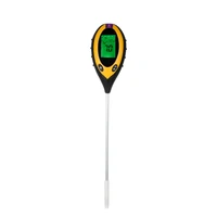 4-in-1 Soil Tester PH Moisture Temperature Sunlight Intensity soil ph meter Moisture Meter measurement analysis instruments image