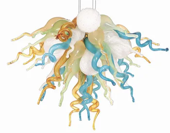 Modern Art Glass LED Chandelier Lamps Hand Blown Glass Chandelier Light Fancy Color Urban Home Decor Small Size
Modern Art Glass LED Chandelier Lamps Hand Blown Glass Chandelier Light Fancy Color Urban Home Decor Small Size