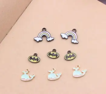 Lot 100Pcs Mixed Cartoon batman rainbow DIY Metal Charms Pendants Earrings Jewelry Making SM231
Lot 100Pcs Mixed Cartoon batman rainbow DIY Metal Charms Pendants Earrings Jewelry Making SM231