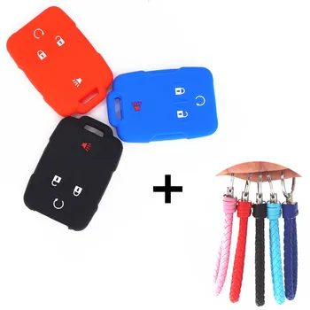WFMJ Silicone Smart Remote Car Key Chain Cover Case for 2014 2015 2016 Chevrolet GMC Sierra Colorado Silverado 1500 2500 3500
WFMJ Silicone Smart Remote Car Key Chain Cover Case for 2014 2015 2016 Chevrolet GMC Sierra Colorado Silverado 1500 2500 3500
