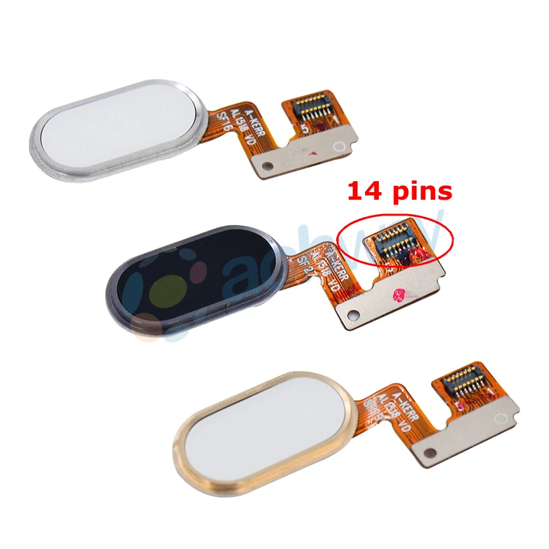 14 pins For Meizu M3 Note Home Button Recognition Sensor M3 Note Fingerprint Button Key Repair Parts
14 pins For Meizu M3 Note Home Button Recognition Sensor M3 Note Fingerprint Button Key Repair Parts