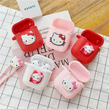 Cartoon Silicone Case For Apple Airpods Accessories Protective Cover Unique Cute Antidust Bag DIY Case with Rope
Cartoon Silicone Case For Apple Airpods Accessories Protective Cover Unique Cute Antidust Bag DIY Case with Rope