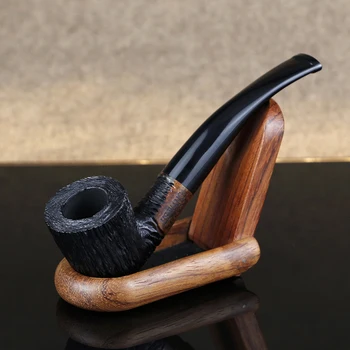 New Random Engraved Briar Wood Pipe Tobacco Accessory 9mm Filter Bent Smoking Pipe Briar Pipe free tools Tobacco Pipe Set
New Random Engraved Briar Wood Pipe Tobacco Accessory 9mm Filter Bent Smoking Pipe Briar Pipe free tools Tobacco Pipe Set