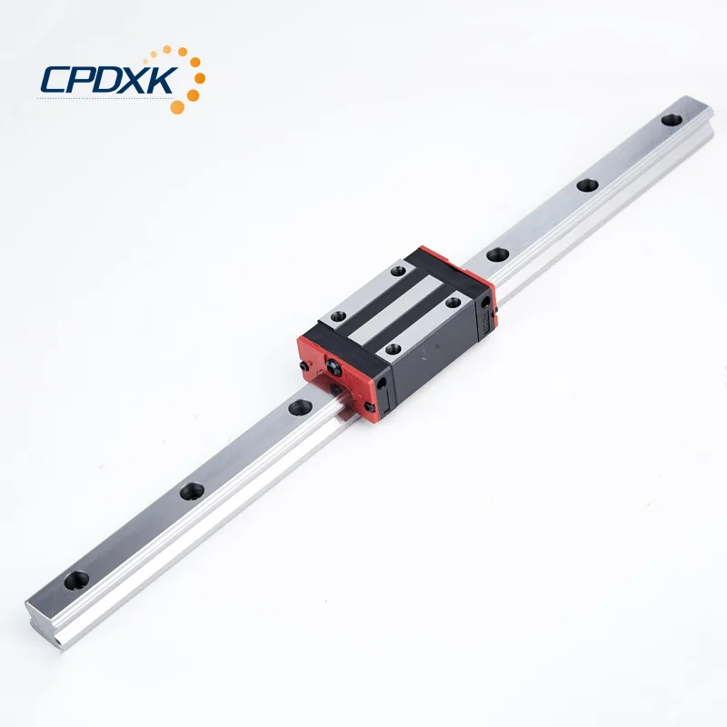 

New linear guide rail HGR20 400mm long with 1pc linear block carriage HGH20CA HGH20 HGW20CC CNC parts