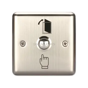 Door Exit Button Push Release Switch Panel For Access Control Stainless Part
Door Exit Button Push Release Switch Panel For Access Control Stainless Part