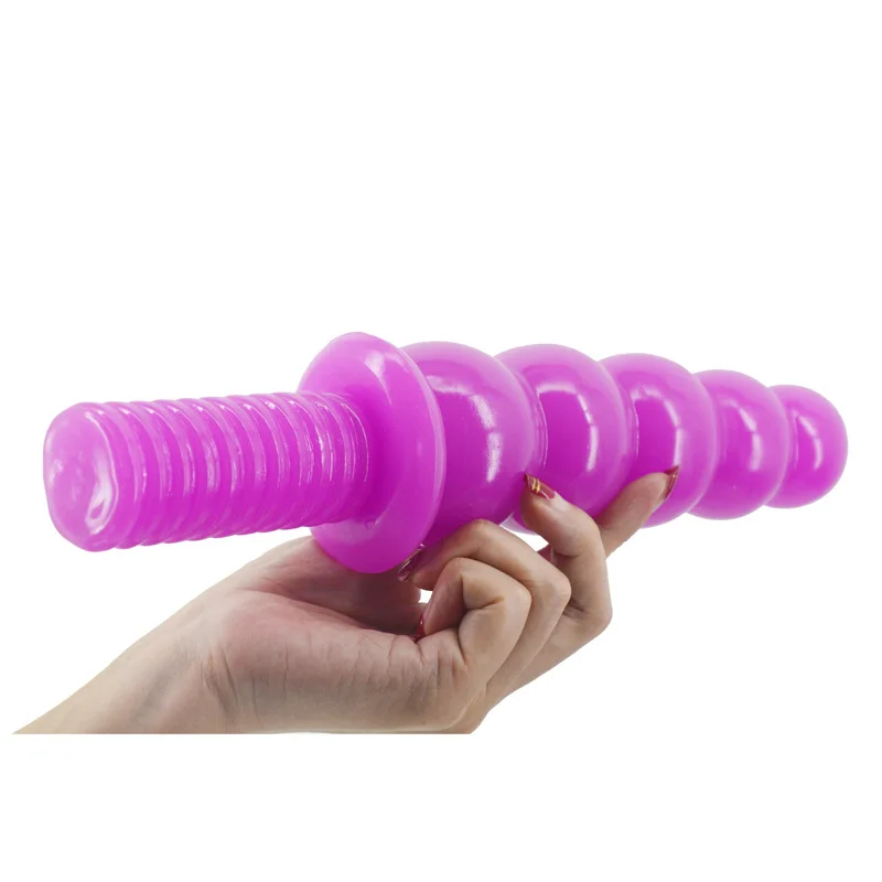 Anal Sex Toys Sexuales Anal Plugs Butt Plugs Huge Anal Dildo 30cm Long Butt Plug Beads with Handles Adult Toys 27