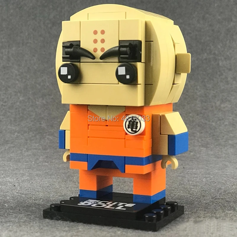 Dragon Ball Anime Auction Figures BrickHeadz Series krillin construction building block Kid toy boy gift
Dragon Ball Anime Auction Figures BrickHeadz Series krillin construction building block Kid toy boy gift