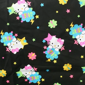 New!Black Kitty Cartoon Fabric by Meter for Patchwork Quilting Fabric Baby Dress Tissue Skirt 100x110cm
New!Black Kitty Cartoon Fabric by Meter for Patchwork Quilting Fabric Baby Dress Tissue Skirt 100x110cm