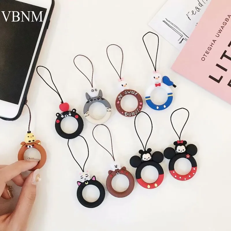 Cute bear Duck phone strap Pendant Mobile Phone Straps cartoon luna cat / Totoro / daisy universal ring strap For iPhone Samsung
Cute bear Duck phone strap Pendant Mobile Phone Straps cartoon luna cat / Totoro / daisy universal ring strap For iPhone Samsung