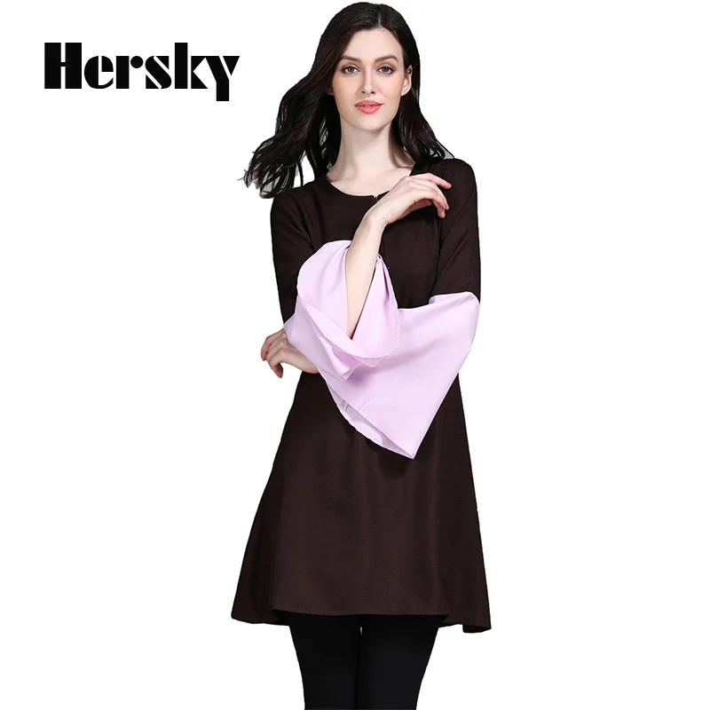 Fashion Horn Sleeve Muslim lady Long Tops Bloyses Arabe Long Sleeve Shirt Women Muslim Plus size Islamic Loose Blouses Clothing
Fashion Horn Sleeve Muslim lady Long Tops Bloyses Arabe Long Sleeve Shirt Women Muslim Plus size Islamic Loose Blouses Clothing