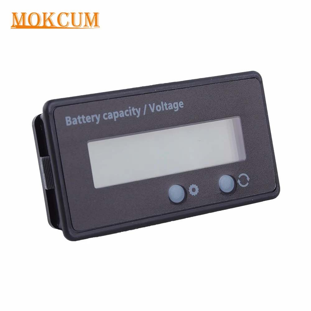 Lithium Vehicle Battery Capacity Indicator Voltage Tester Power Meter LCD Digital Voltmeter for 12V/24V/36V/48V Acid Lead
Lithium Vehicle Battery Capacity Indicator Voltage Tester Power Meter LCD Digital Voltmeter for 12V/24V/36V/48V Acid Lead