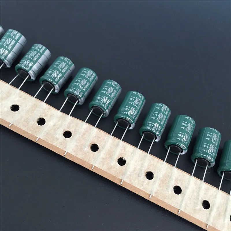 10pcs 1000uF 16V SANYO SUNCON CA Series 10x16mm Low Impedance 16V1000uF Aluminum Electrolytic capacitor
10pcs 1000uF 16V SANYO SUNCON CA Series 10x16mm Low Impedance 16V1000uF Aluminum Electrolytic capacitor