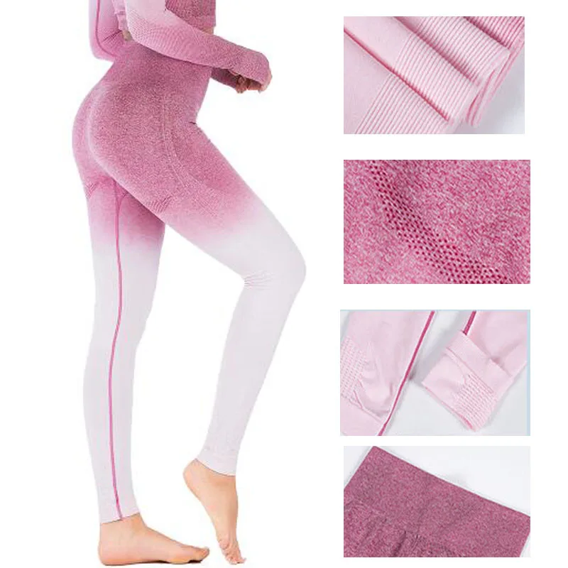 Woman Slim Quick Dry Fitness Leggings Women Compression Push Up Leggins Clothing Workout Gradient Printing Trousers for Female
Woman Slim Quick Dry Fitness Leggings Women Compression Push Up Leggins Clothing Workout Gradient Printing Trousers for Female