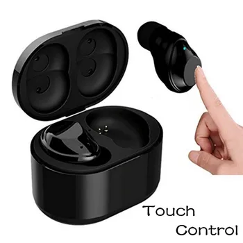 Bluetooth TWS Earbuds True Wireless In Ear Touch Earphones Mini Twins Earpieces Handsfree Cordless Headsets For iPhone Samsung
Bluetooth TWS Earbuds True Wireless In Ear Touch Earphones Mini Twins Earpieces Handsfree Cordless Headsets For iPhone Samsung