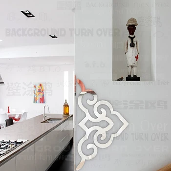 Chinese Courtyard Style Hollowed Pattern Corner Guards Wall Decorative Sticker Mirror Corner Protector Home Decor 3d Mural C025
Chinese Courtyard Style Hollowed Pattern Corner Guards Wall Decorative Sticker Mirror Corner Protector Home Decor 3d Mural C025