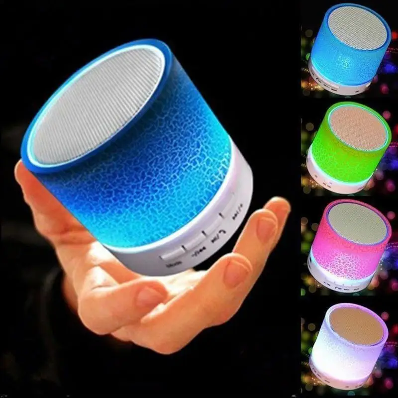 Mini Bluetooth Speaker Loudspeaker Led USB Subwoofer Bluetooth Speakers MP3 Stereo Audio Music Player
Mini Bluetooth Speaker Loudspeaker Led USB Subwoofer Bluetooth Speakers MP3 Stereo Audio Music Player