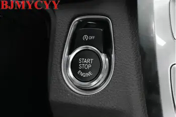 BJMYCYY Car Styling Key Start Button Decorative Frame Interior Cover stickers Trim For BMW 1/2/3 series F20 F21 F30 X1 F48
BJMYCYY Car Styling Key Start Button Decorative Frame Interior Cover stickers Trim For BMW 1/2/3 series F20 F21 F30 X1 F48