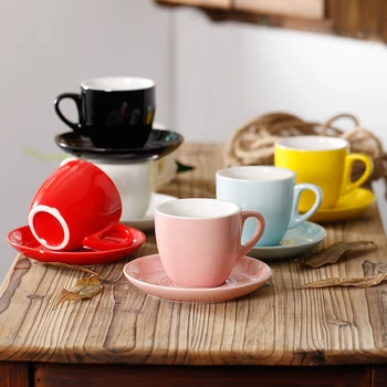 200ml New Bone China Glossy and Matte Coffee Cup and Saucer Custom Logo Cappuccino Mocha Thick Flower Cup
200ml New Bone China Glossy and Matte Coffee Cup and Saucer Custom Logo Cappuccino Mocha Thick Flower Cup