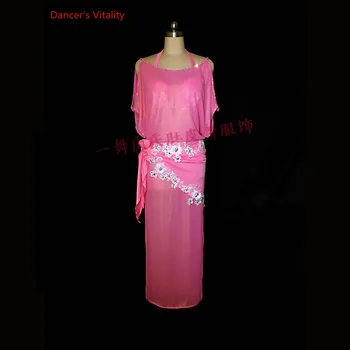 New Belly Dance Suit 3 Pics Full Set Bra&Dress&Hip Scarf Suits For Woman Performance/Competition Belly Dancewear Free Custom
New Belly Dance Suit 3 Pics Full Set Bra&Dress&Hip Scarf Suits For Woman Performance/Competition Belly Dancewear Free Custom