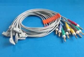 Compatible New for philips trim II Trim 1.2.3 One-piece no resistance EKG cable with IEC, Banana 4.0 end with 1year warranty 
Compatible New for philips trim II Trim 1.2.3 One-piece no resistance EKG cable with IEC, Banana 4.0 end with 1year warranty