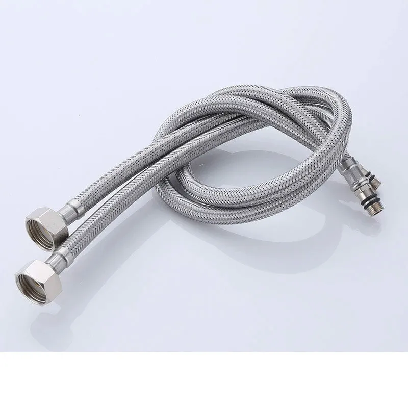 JD Faucet Hot And Cold Inlet Pipe Braided 304 Stainless Steel Nut Hose Faucet Accessories Bathroom Hardware
JD Faucet Hot And Cold Inlet Pipe Braided 304 Stainless Steel Nut Hose Faucet Accessories Bathroom Hardware