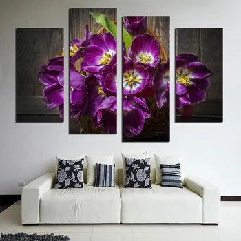 4 panel Home Decoration modern oil painting Happiness is like a flower canvas picture close-up poster Wall art Album for drawing
4 panel Home Decoration modern oil painting Happiness is like a flower canvas picture close-up poster Wall art Album for drawing