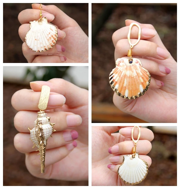 Fashion Gold Color Starfish Cowrie Shell Earring Women Geometric Fan Shaped White Shell Drop Earring Bohemia Vacation Jewelry
Fashion Gold Color Starfish Cowrie Shell Earring Women Geometric Fan Shaped White Shell Drop Earring Bohemia Vacation Jewelry