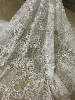 good looking African tulle embroidery lace fabric with beads JIANXI.C-32007 for wedding dress
good looking African tulle embroidery lace fabric with beads JIANXI.C-32007 for wedding dress