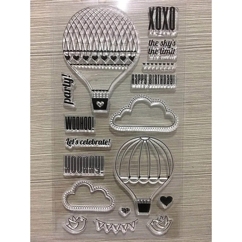 11x20cm 1pc/bag Creative Hot Air Balloon Icon Clear Transparent Stamp Silicone Seal DIY Photo Album Diary Decoration
11x20cm 1pc/bag Creative Hot Air Balloon Icon Clear Transparent Stamp Silicone Seal DIY Photo Album Diary Decoration