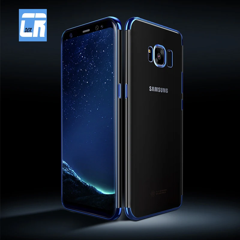 Plated Soft TPU Case for Samsung Galaxy S9 S8 C8 Note 8 9 Fashion Transparent TPU Plated Mobile Phone Back Shell Phone Cases
Plated Soft TPU Case for Samsung Galaxy S9 S8 C8 Note 8 9 Fashion Transparent TPU Plated Mobile Phone Back Shell Phone Cases
