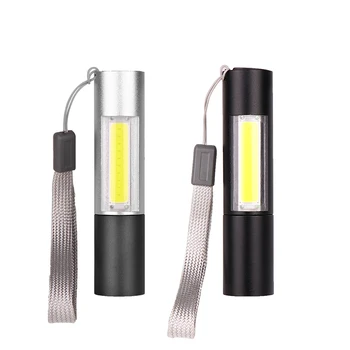 XANES 1463-COB 3Modes Zoomable Mini USB Rechargeable LED Flashlight Suit Waterproof Built-in Battery Torch Lantern Gift Portable
XANES 1463-COB 3Modes Zoomable Mini USB Rechargeable LED Flashlight Suit Waterproof Built-in Battery Torch Lantern Gift Portable