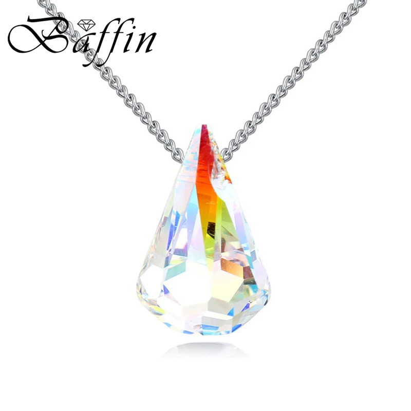 BAFFIN Women Simple Cosmic WaterDrop Fancy Stone Pendant Necklaces Silver Color Jewelry Made With SWAROVSKI ELEMENTS Crystal
BAFFIN Women Simple Cosmic WaterDrop Fancy Stone Pendant Necklaces Silver Color Jewelry Made With SWAROVSKI ELEMENTS Crystal