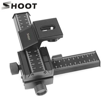SHOOT 4 Way Macro Focusing Focus Rail Slider Close-Up Shooting for Canon Nikon Pentax Olympus Sony Samsung Digital SLR Camera DC
SHOOT 4 Way Macro Focusing Focus Rail Slider Close-Up Shooting for Canon Nikon Pentax Olympus Sony Samsung Digital SLR Camera DC