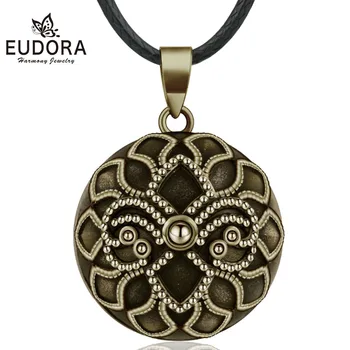Eudora 20mm Copper Gorgeous lily Flower Mexican Bell Harmony Bola Ball Pendant Necklace for Pregnancy Women Vintage Jewelry B336
Eudora 20mm Copper Gorgeous lily Flower Mexican Bell Harmony Bola Ball Pendant Necklace for Pregnancy Women Vintage Jewelry B336
