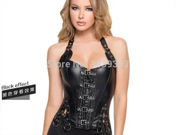 5PCS/LOT corpetes e espartilhos Coffee /Black Buckle-up Steampunk Corset modeladora new 2015 women winter black friday corsets
5PCS/LOT corpetes e espartilhos Coffee /Black Buckle-up Steampunk Corset modeladora new 2015 women winter black friday corsets