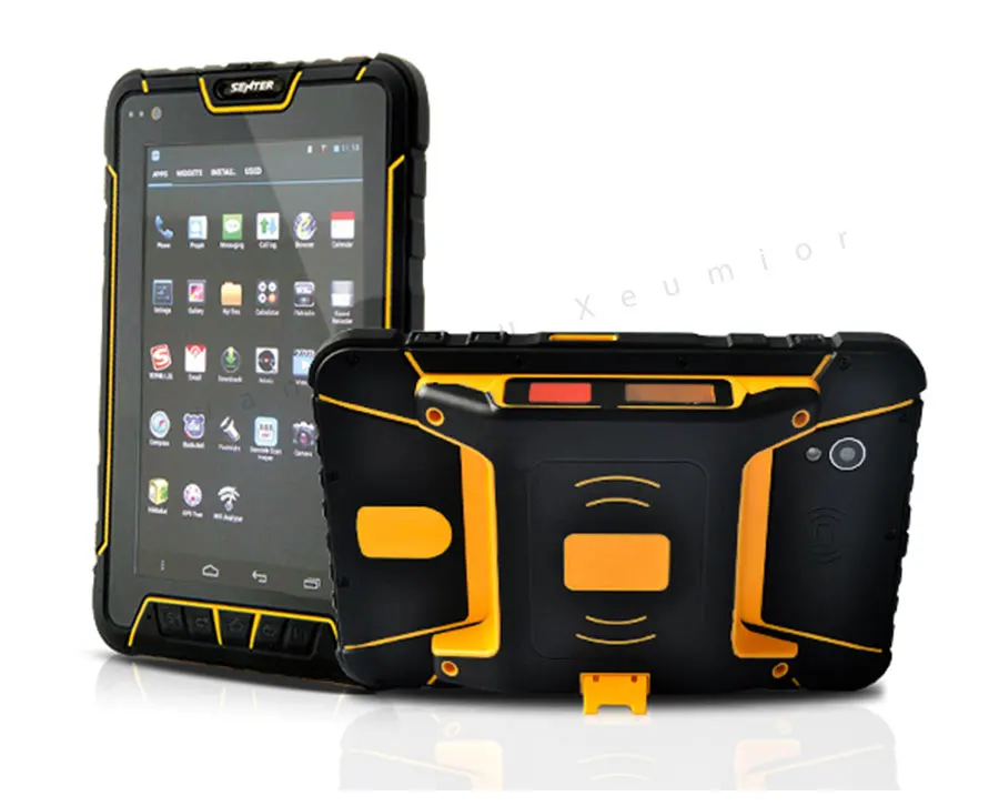 7" Rugged Android Tablet with 1D 2D Bar code Scanner Reader Handheld Industrial Computer PDA Scanner NFC RFID Tablet 10 SM-907(1)_07