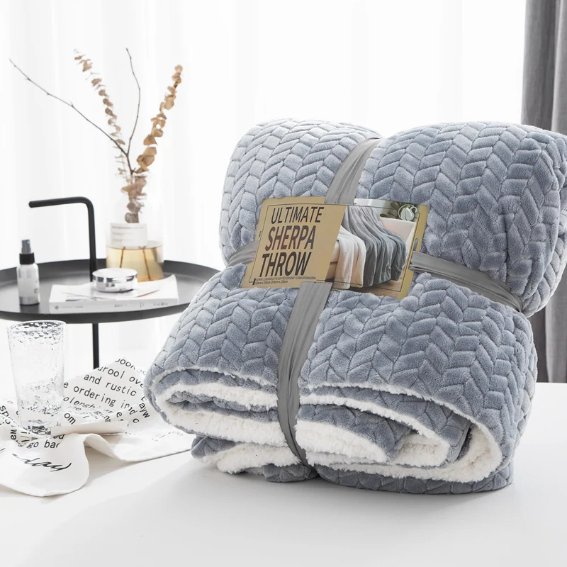Blankets Soft and comfortable lamb blanket office sofa use portable aircraft automobile travel blanket 150x200cm/200x230cm
Blankets Soft and comfortable lamb blanket office sofa use portable aircraft automobile travel blanket 150x200cm/200x230cm