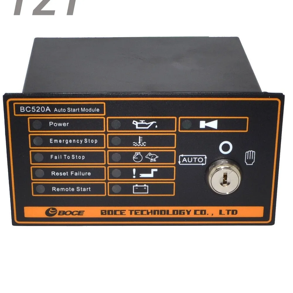 2018 BC520A Auto Start Generator Controller Board Key Start Generator Contol Module Controller
2018 BC520A Auto Start Generator Controller Board Key Start Generator Contol Module Controller