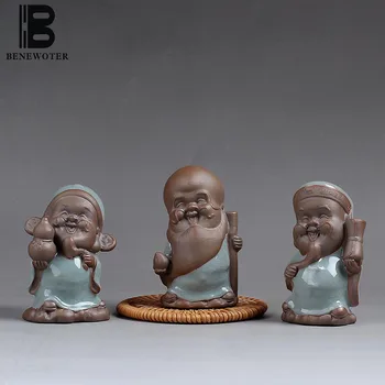 3PCS/LOT BENEWOTER Zen Tea Ceremony Boutique Fu Lu Shou Gods Tea Pet Ceramic Porcelain Ice Crackle Ornament Home Decor Craft
3PCS/LOT BENEWOTER Zen Tea Ceremony Boutique Fu Lu Shou Gods Tea Pet Ceramic Porcelain Ice Crackle Ornament Home Decor Craft