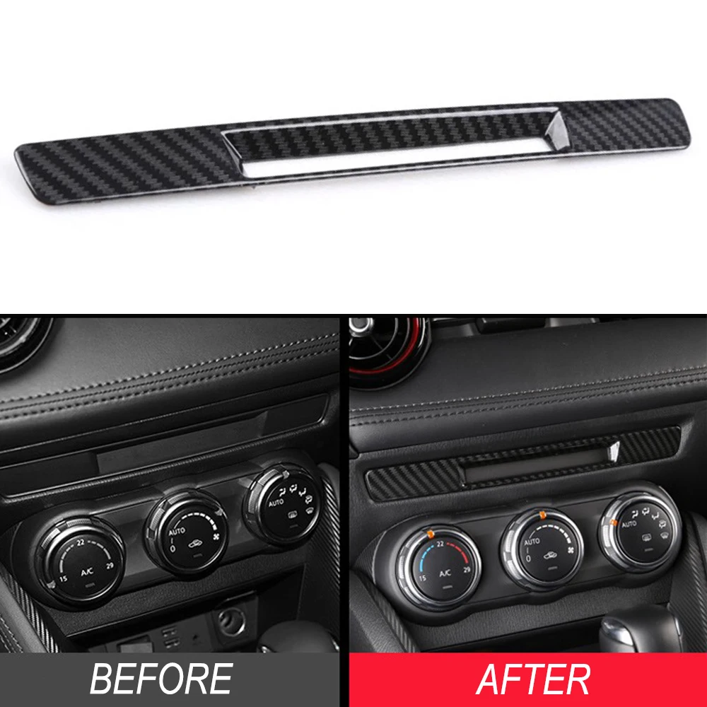 JEAZEA Carbon Fiber ABS Chrome Air Conditioning Vent outlet Garnish Cover Switch Button Frame Trim For Mazda CX-3 CX3 2018
JEAZEA Carbon Fiber ABS Chrome Air Conditioning Vent outlet Garnish Cover Switch Button Frame Trim For Mazda CX-3 CX3 2018