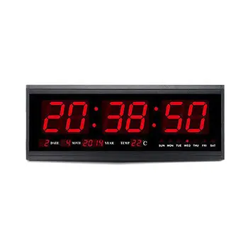 Hot Sale Hot Digital Large Big Jumbo LED Wall Desk Alarm Clock With Calendar Temperature
Hot Sale Hot Digital Large Big Jumbo LED Wall Desk Alarm Clock With Calendar Temperature