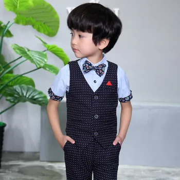 Baby Boys Suit Jackets 2018 New Cotton Dot Vest Shorts 2 Piece Kids Suits Boy Wedding Blazer Infantil Chlidren Clothing 3sb004
Baby Boys Suit Jackets 2018 New Cotton Dot Vest Shorts 2 Piece Kids Suits Boy Wedding Blazer Infantil Chlidren Clothing 3sb004
