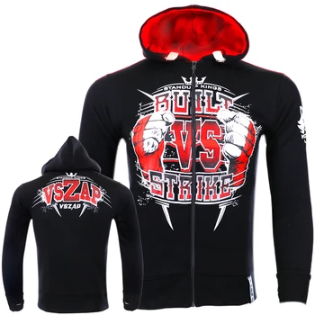 VSZAP MMA long sleeve hoodies Wolf head boxer Keep warm Breathable Sweatshirts Men Sporting jackets hip hop
VSZAP MMA long sleeve hoodies Wolf head boxer Keep warm Breathable Sweatshirts Men Sporting jackets hip hop