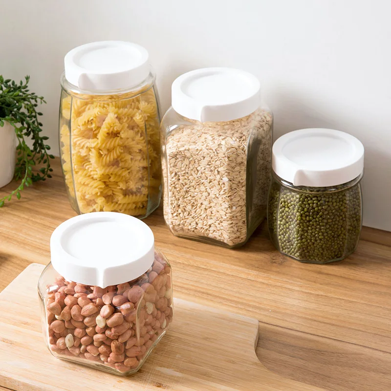 Glass sealed jar honey food storage jars mixed grain enzyme bottle pickles kimchi jar
Glass sealed jar honey food storage jars mixed grain enzyme bottle pickles kimchi jar